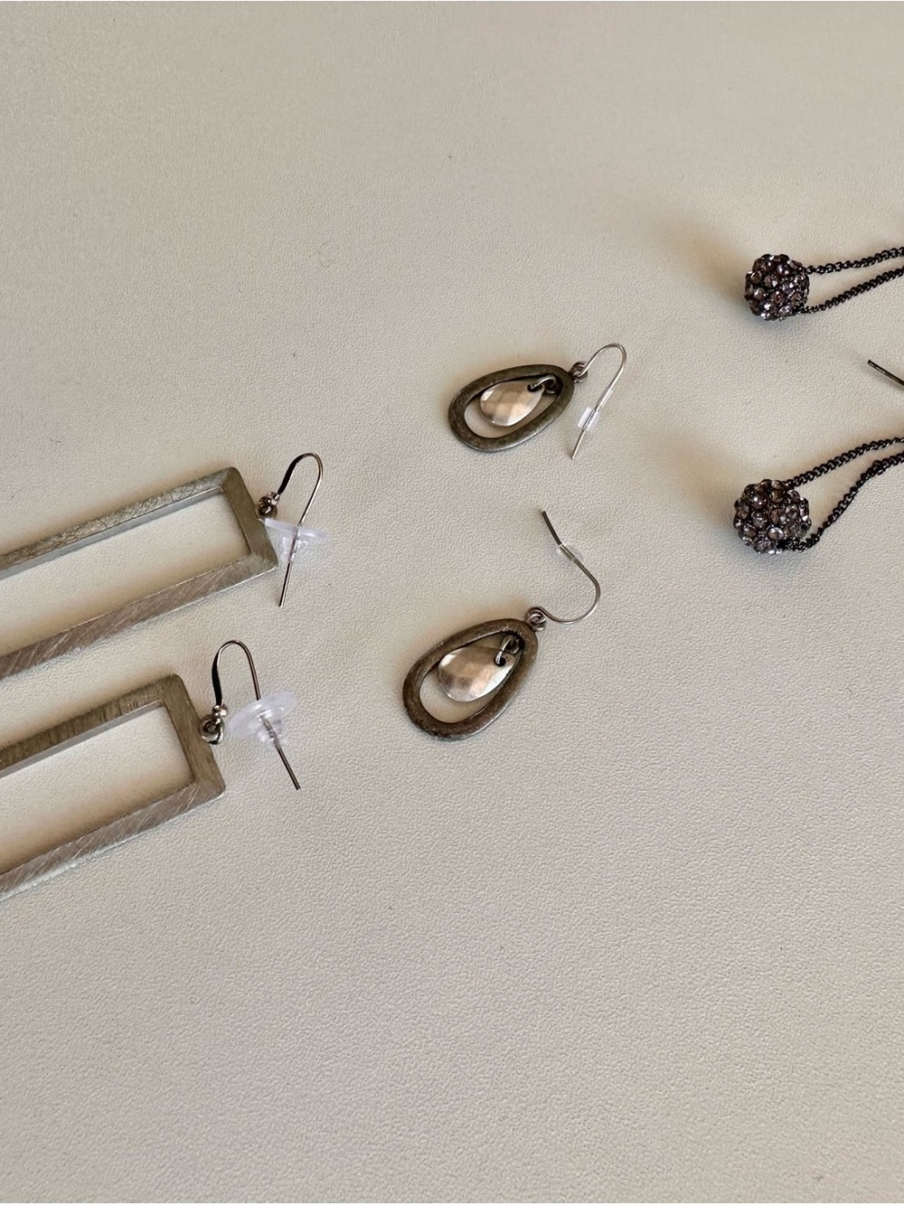 Silver-Tone Dangle Earrings - Women Jewelry